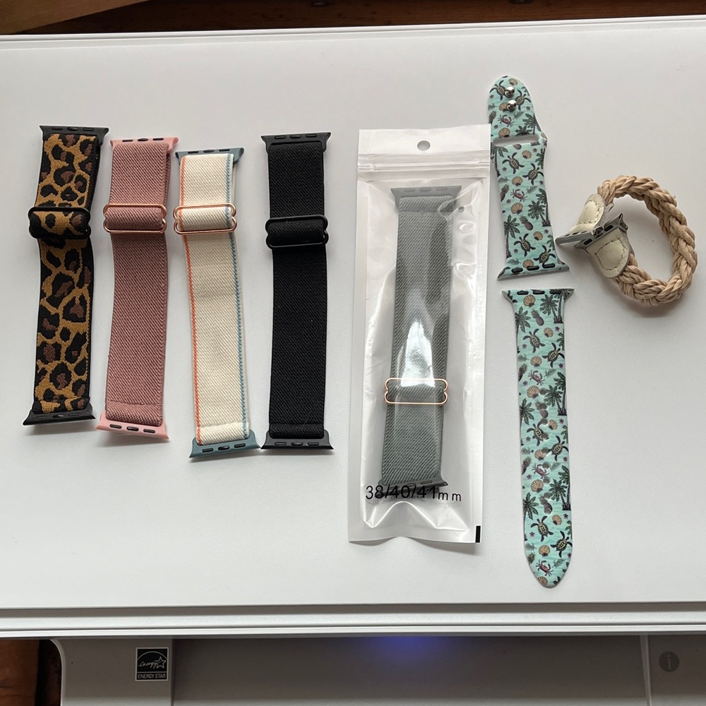 Assorted Apple Watch Bands